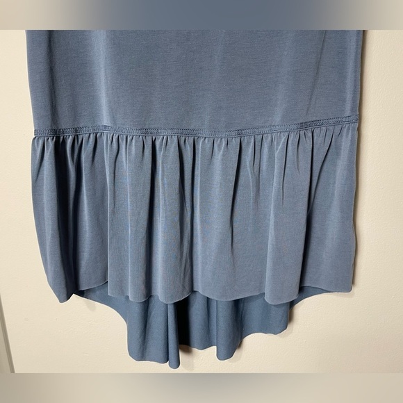 Mote NWOT Short Sleeve Hi-Low Peplum Blouse - Picture 4 of 8